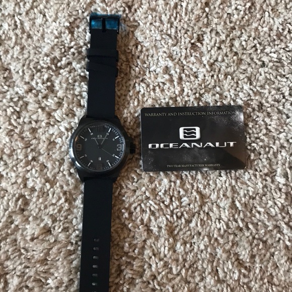 Men’s designer watch- Oceanaut Armada Black - Picture 2 of 2